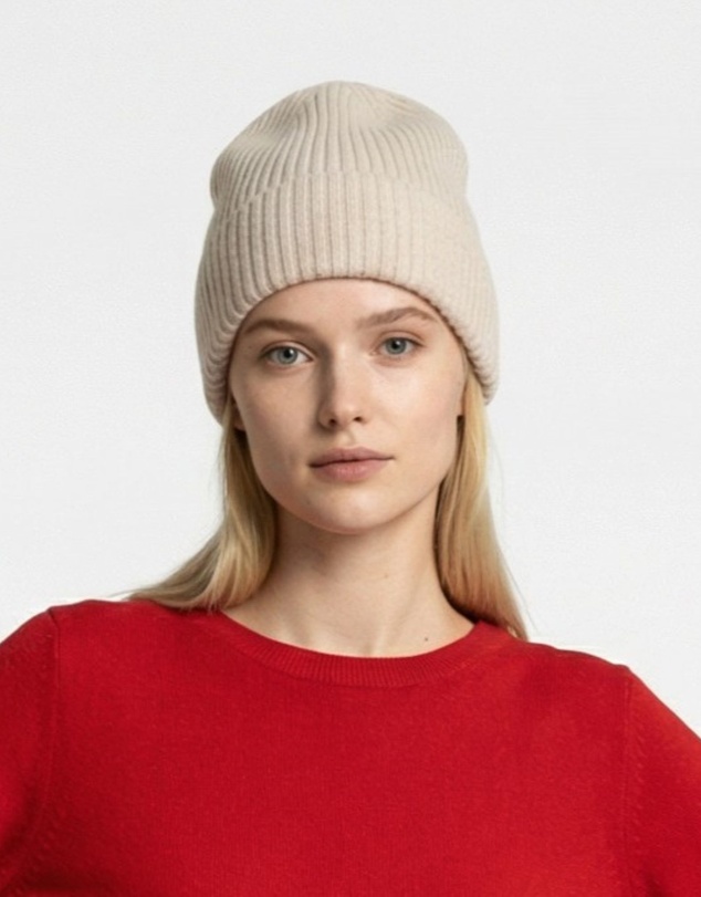 SILK MAGNOLIA - Cashmere Beanie