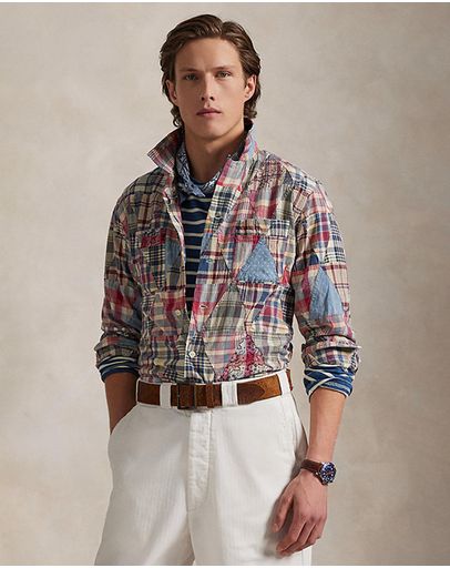 Madras Patchwork Woodbloc