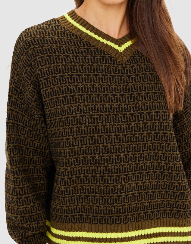 The Upside - Castilla Clementine Knit Crew Jumper
