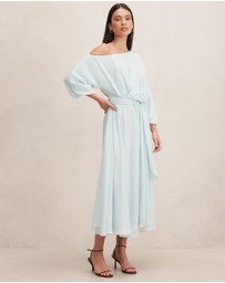 Forever New - Samantha Tipped Draped Midi Dress