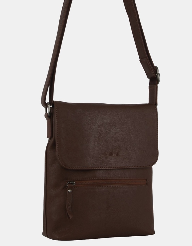 Milleni - Milleni Ladies Genuine Leather Crossbody Bag