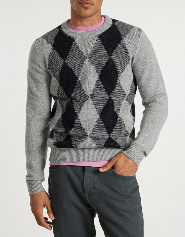 Marcs - Matt Argyle Knit Jumper