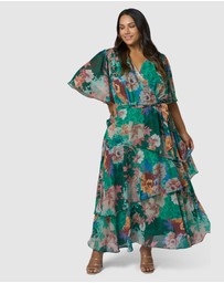 Pink Dusk by Curve Project - Hypnotic Maxi Dress