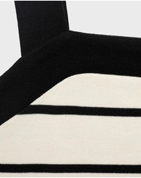 M.N.G - Tena Striped Midi Dress