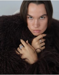 HOUSE OF SLANI - Silver Dara Statement Ring