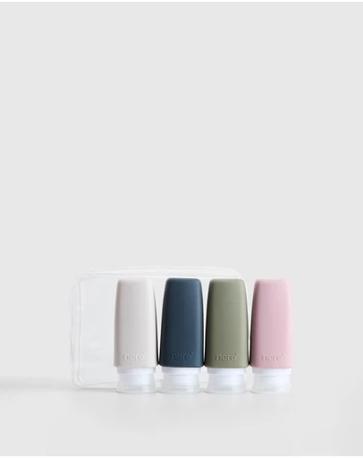 Nere - 4 Bottle Travel Pouch