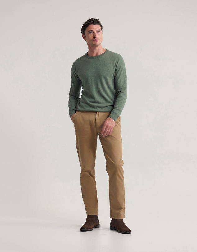 Oxford - Cotton Cashmere Crew Neck Knit