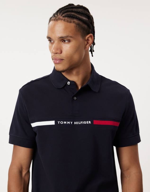 Tommy Hilfiger - Hilfiger Chest Insert Reg Polo