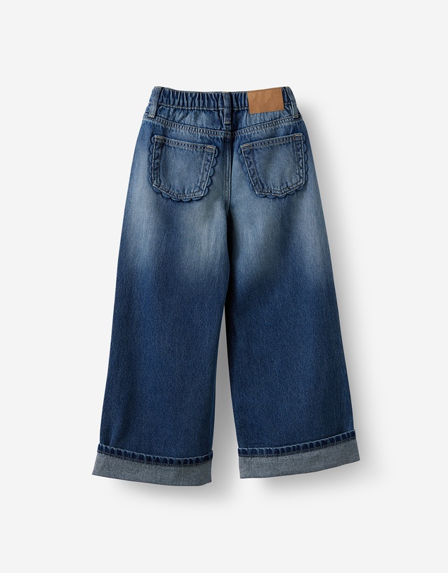 Cotton On Kids - Super Wide Leg Denim Jean