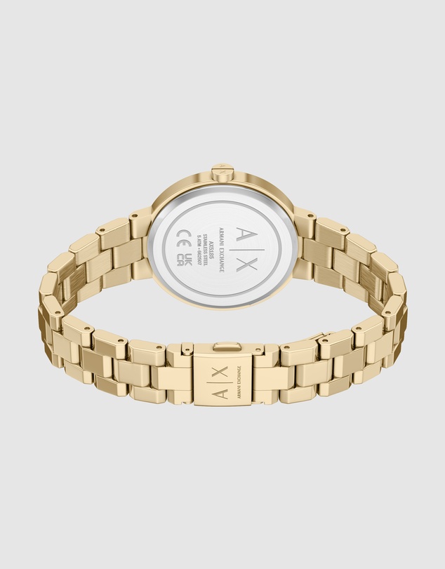 Armani Exchange - Gold Tone Analogue Watch