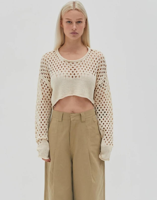 Style Addict - Amalie Crochet Top