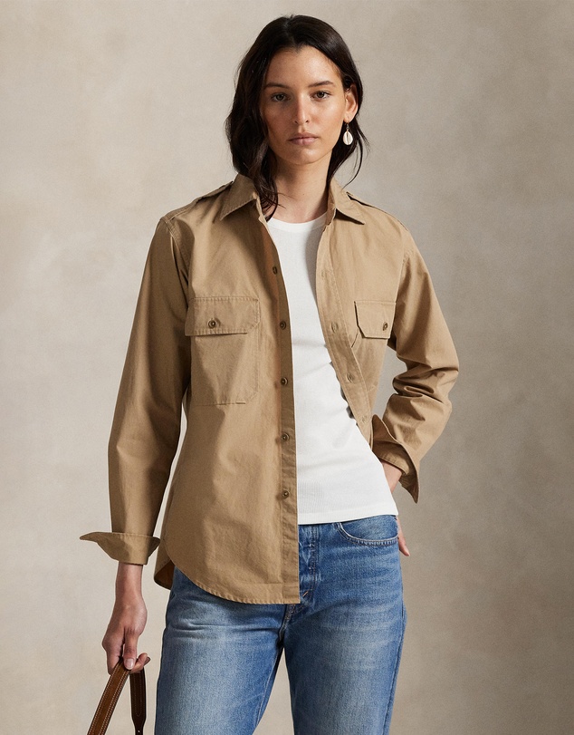 Polo Ralph Lauren - Cotton Twill Workshirt - ICONIC EXCLUSIVE