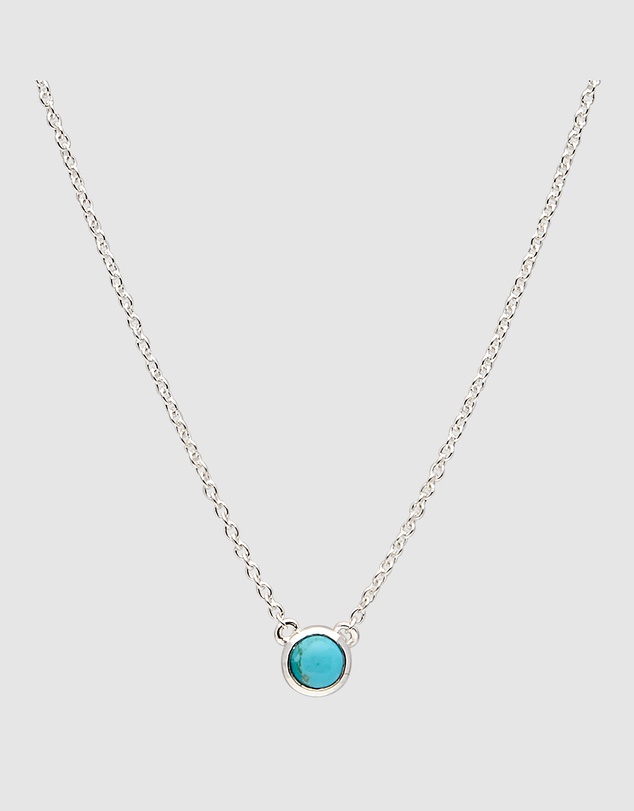 Najo - Heavenly Turquoise Silver Necklace