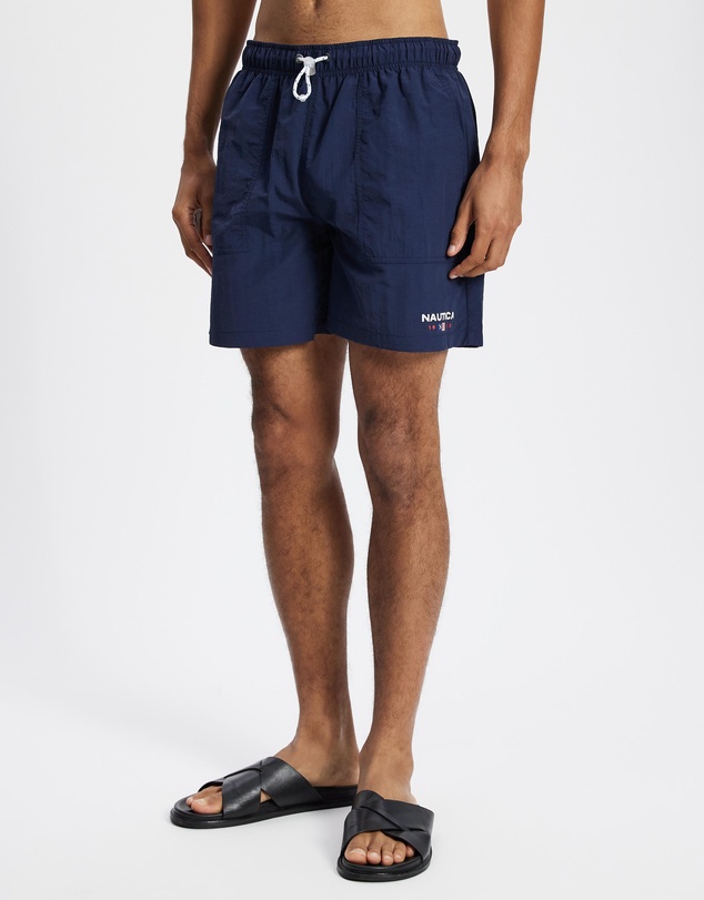 NAUTICA - 1983 Flag Swim Shorts
