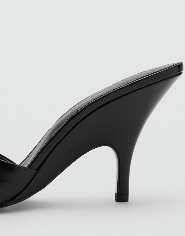 M.N.G - Leather Wedge Heels