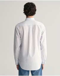 Gant - Regular Fit Classic Banker Stripe Poplin Shirt