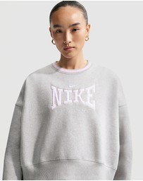 Nike - Sportswear Phoenix Fleece Oversized Crew-Neck Sweatshirt