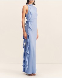 Shona Joy - Rio Draped Ruffle Maxi Dress