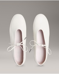 Calvin Klein - Leather Mary Jane Ballerinas