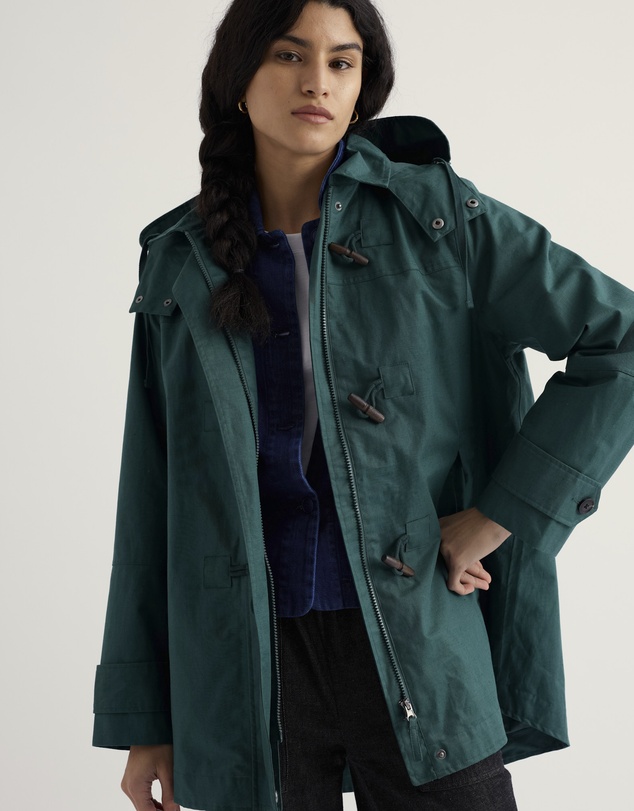 Seasalt - Seasalt Cornwall Green Sea Drift Coat