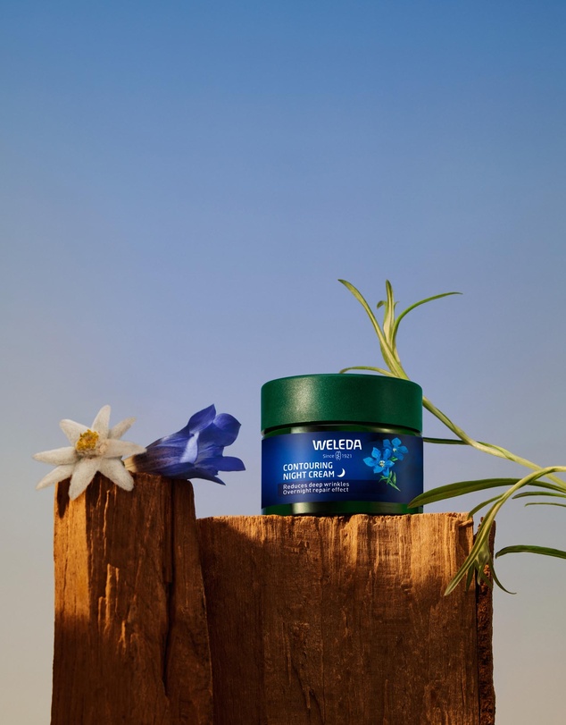 Weleda - Contouring Night Cream - Blue Gentian & Edelweiss, 40ml