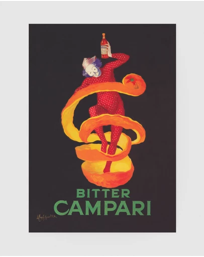 Inka Arthouse - Bitter Campari Art Print