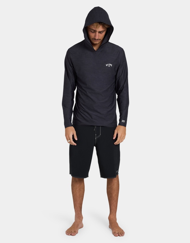 Billabong - Mens Shoreline Loose Fit Hooded Long Sleeve Rashguard