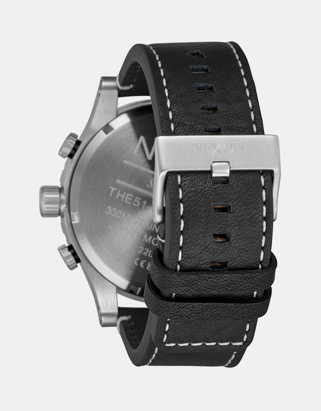 Nixon - 51-30 Chrono Leather Watch