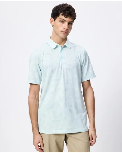 TravisMathew - Featherweight Back Nine Polo