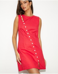 Dazie - Beach Baby Beaded Mini Dress