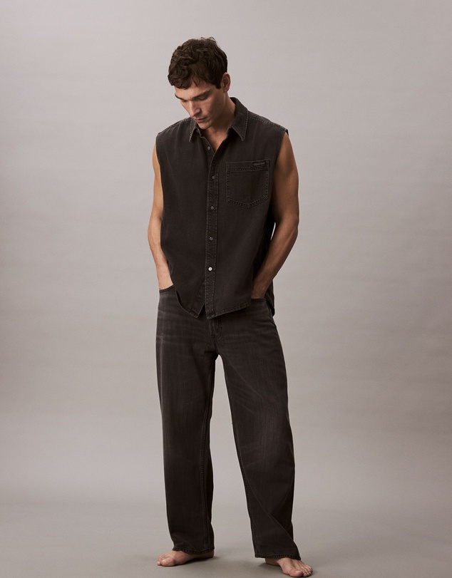 Calvin Klein Jeans - Sleeveless Denim Shirt