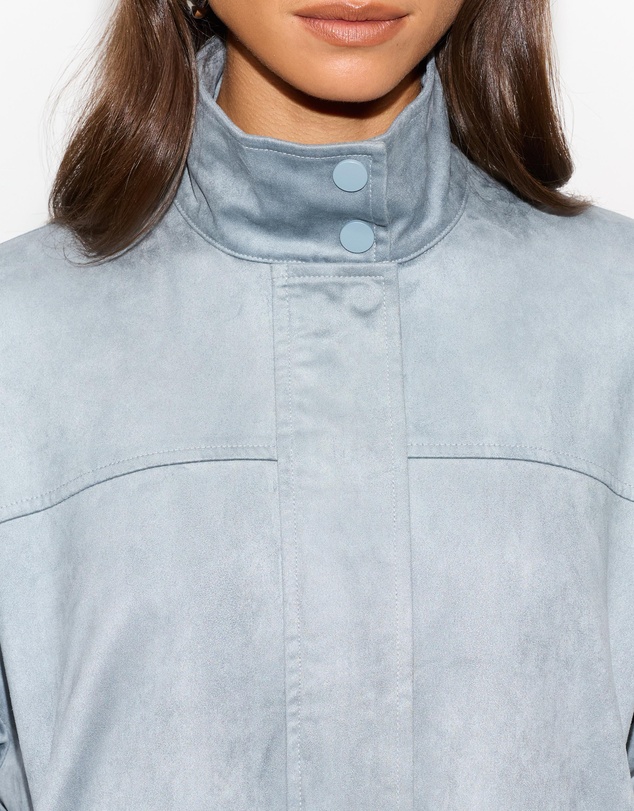 Dazie - Ella Oversized Faux Suede Jacket