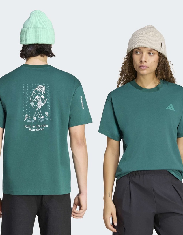 adidas Performance - TERREX WANDERER GRAPHIC T-SHIRT Mens