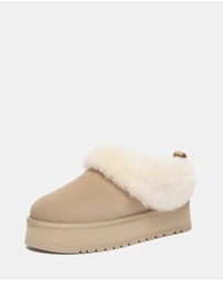 EVERAU - Australian Shepherd Ugg Glacial Cow Suede Upper UGG Boots