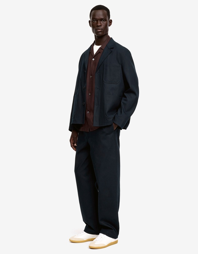 ARKET - Loose Cotton Linen Trousers
