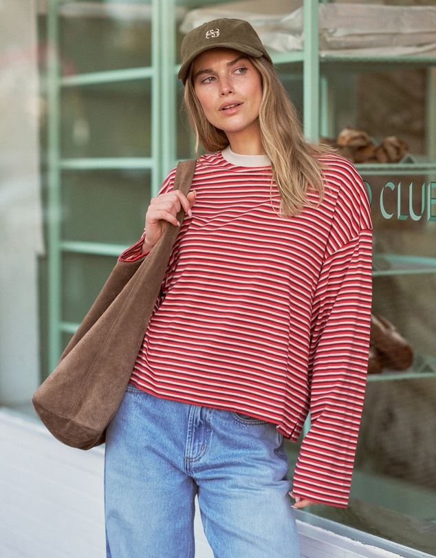 Ceres Life - Beau Long Sleeve Slouchy Tee