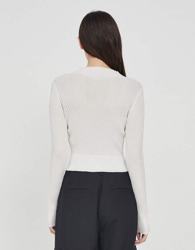 FRIEND of AUDREY - Finn Ribbed Knit Top