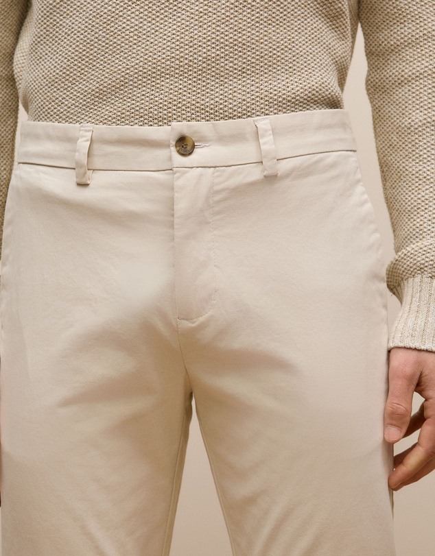 Trenery - Slim Fit Chino in Stone