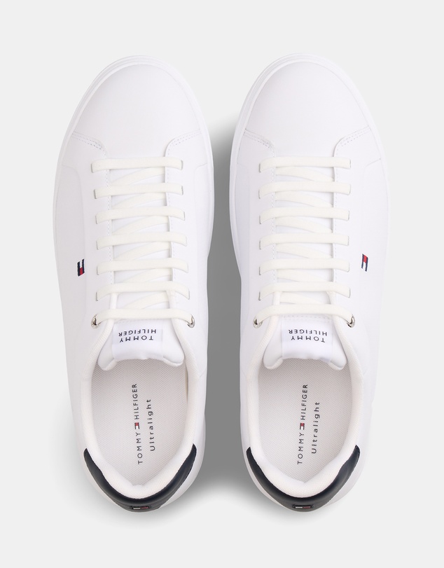 Tommy Hilfiger - Icon Court Light Leather Sneakers - Men's