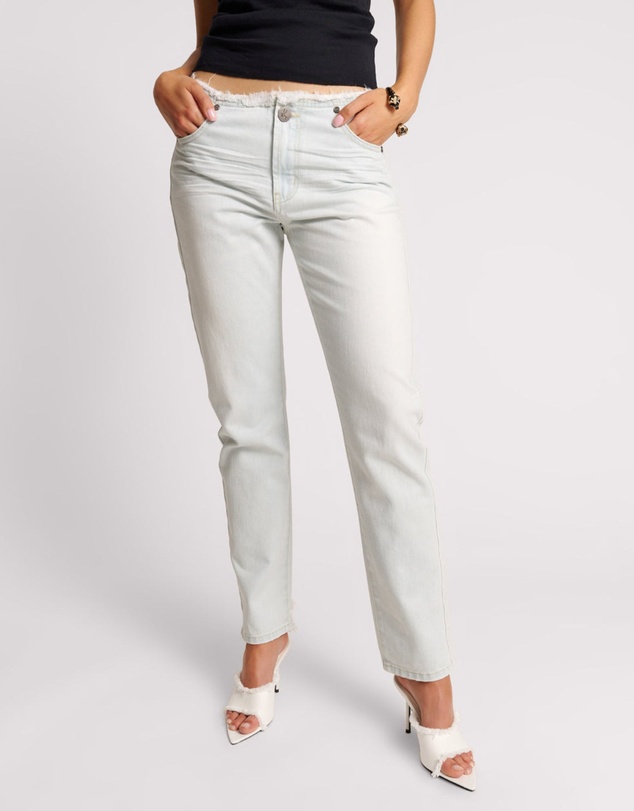 ONE TEASPOON - Le Surf Truckers Low Waist Straight Leg Jeans