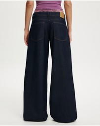 Cotton On - Low Rise Wide Jeans