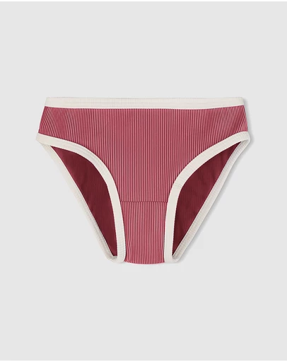 Zulu & Zephyr Mini - Mini Stripe Bikini Bottoms - Kids-Teens