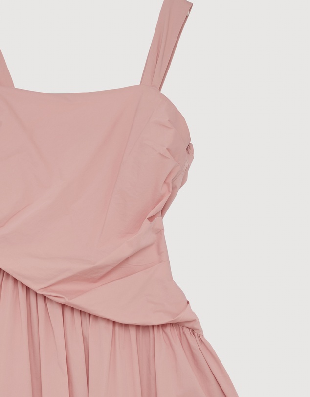 Revibe - Repaired AERE Kylara Ruched Midi Dress - AU 18