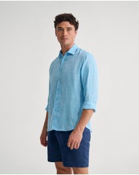 Oxford - Cooper Ls European Linen Shirt