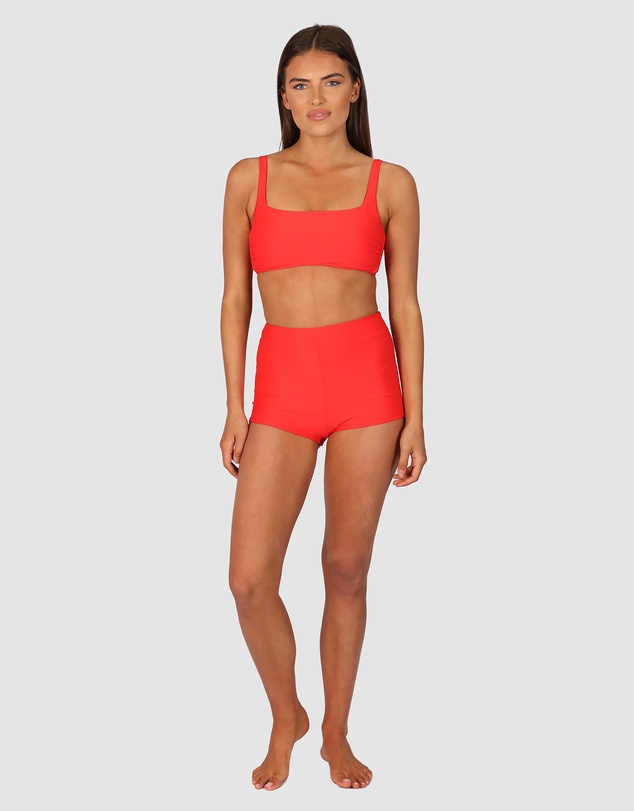 Baku Swimwear - Rococco High Waist Boyleg Bikini Bottom
