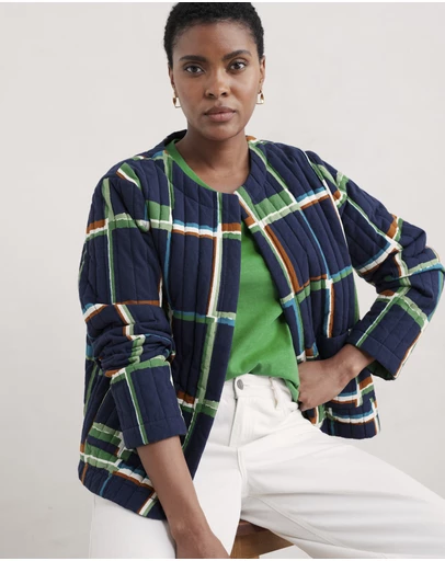 Seasalt - Seasalt Cornwall Navy Samson Hill Jacket