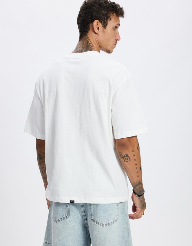 Thrills - Stagger Box Fit Oversize Cropped Tee