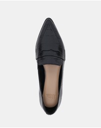 Wittner - Denver Embossed Leather Loafers