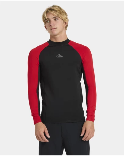 Quiksilver - Mens Everyday Heat Panel Long Sleeve Rash Vest