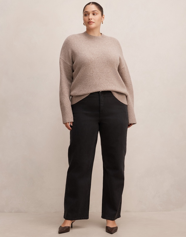 Forever New Curve - Kerrie Curve Relaxed Sweater